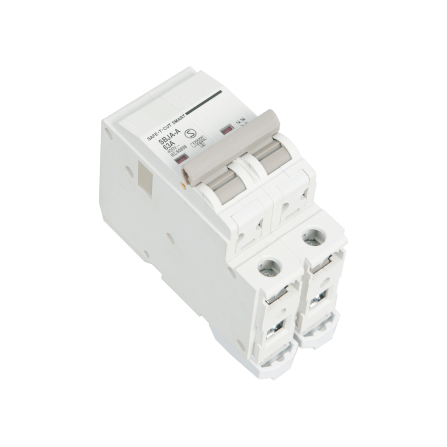 เซอร์กิตเบรกเกอร์ 63 แอมป์ 2 โพล 10KA เซฟ-ที-คัท สมาร์ท รุ่น US สีขาว_2